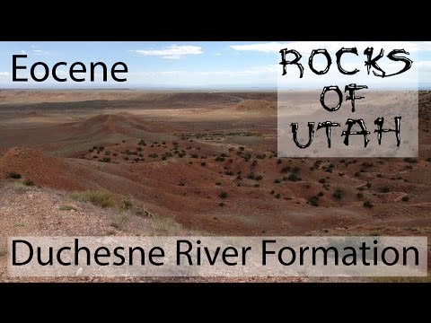 Eocene Duchesne River Formation - The Rocks of Utah