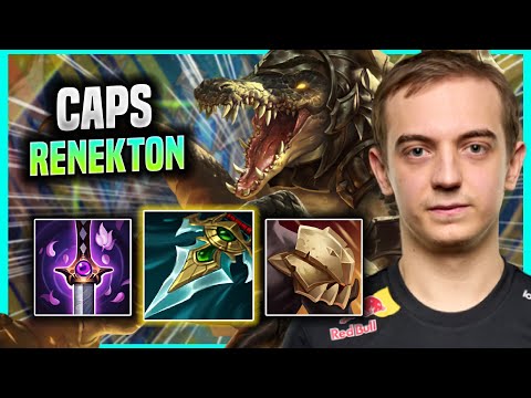 CAPS IS READY TO PLAY RENEKTON! - G2 Caps Plays Renekton Mid vs Camille! | Season 2022