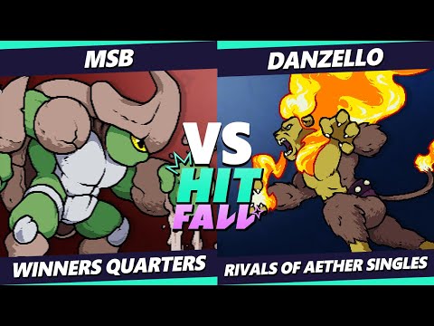 Hitfall 3 - MSB (Kragg) Vs. Danzello (Zetterburn) Rivals of Aether - RoA