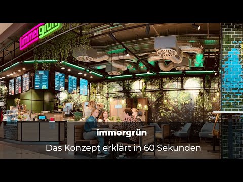 Nachhaltiges Healthy Food Restaurant eröffnen: immergrün Franchise in 60 Sek. erklärt