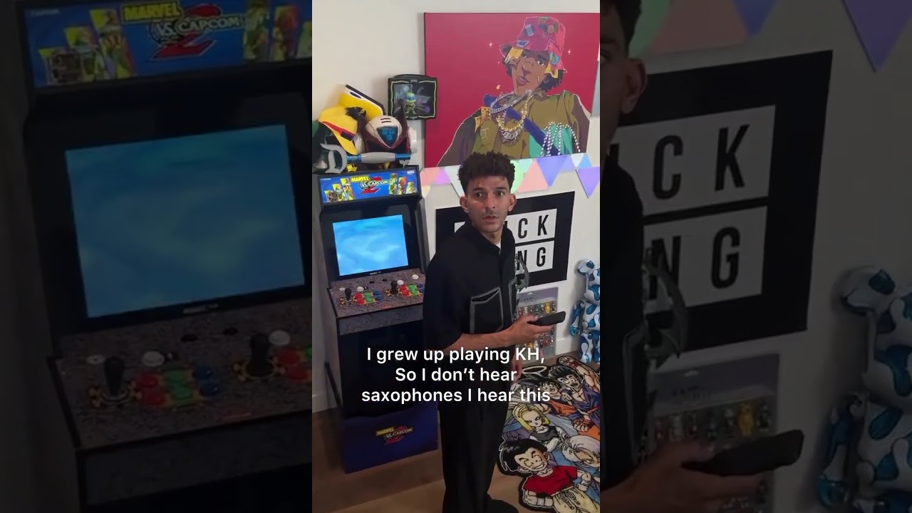 I don't hear saxophones, I hear this...