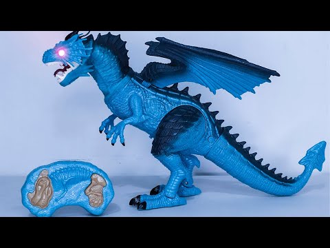 Dragon ice hielo Dinosaur planet lanza humo de vapor