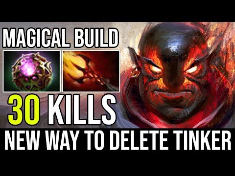 New Way to Counter Tinker Spammer | IMBA Dagon + Octarine Core Ember Spirit WTF 30KILLS DOTA 2