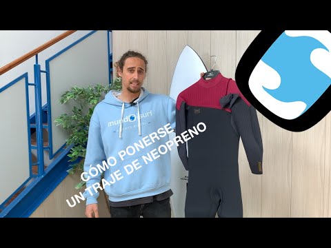 Cómo ponerse un traje de neopreno