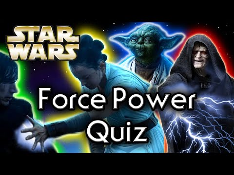 Find out YOUR Force POWER! (UPDATED) - Star Wars Quiz Video