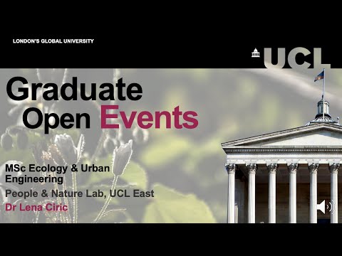 MSc Ecology & Urban Engineering