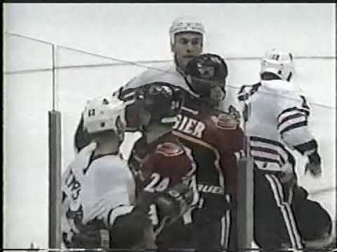 Blackhawks vs Thrashers Brawl (Round 1) - Oct 18, 2003