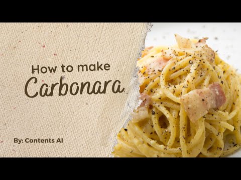 The best pasta carbonara: secrets, tricks and recipe