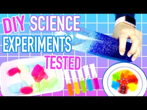TESTING PINTEREST SCIENCE EXPERIMENT DIYS! Video
