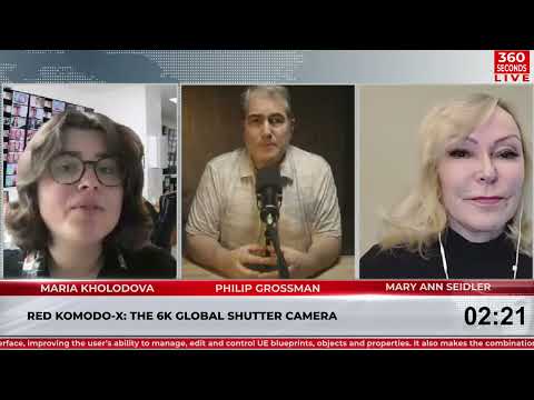 360 seconds. Broadcast News & Commentary: Brainstorm / RED / Telos & Panasonic