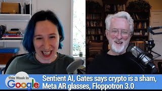 Boca de Dragón - Sentient AI, Gates says crypto is a sham, Meta AR glasses, Floppotron 3.0