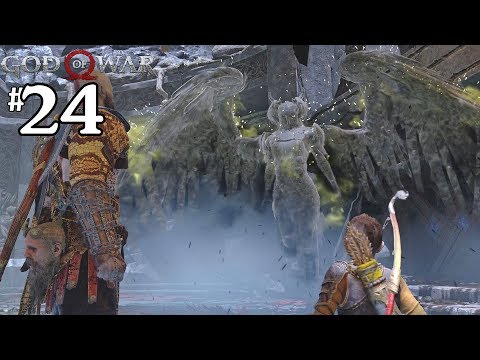 God Of War Geirdriful Valkyrie Fight - Walkthrough Part 24 - PS4 Gameplay Review 2018 1080P