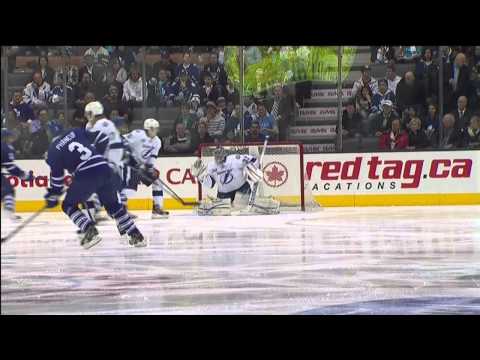 Phaneuf's Goal - Lightning 0 vs Leafs 2 - Mar 20th 2013 (HD)