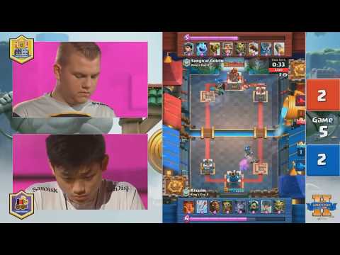(FINAL)Surgical Goblin VS Atchiin KING'S CUP 2 $200,000 CLASH ROYALE TORNEIO DIA 2