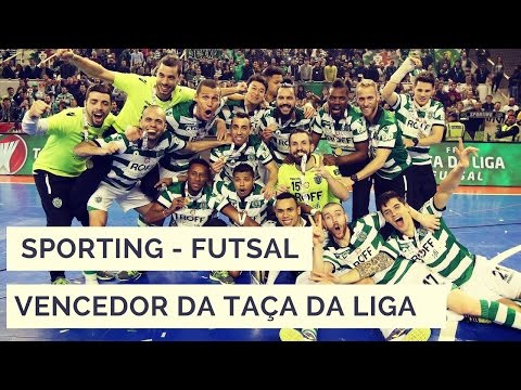 Sporting Vencedor da Taça da Liga Futsal 2016/2017