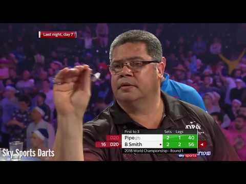 Watch: Justin Pipe's 'disgusting' coughing fit that has rocked the world darts championship