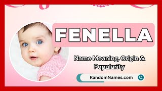Download lagu Fenella - Baby Girl Name Meaning, Origin & Popularity - RandomNames.com mp3