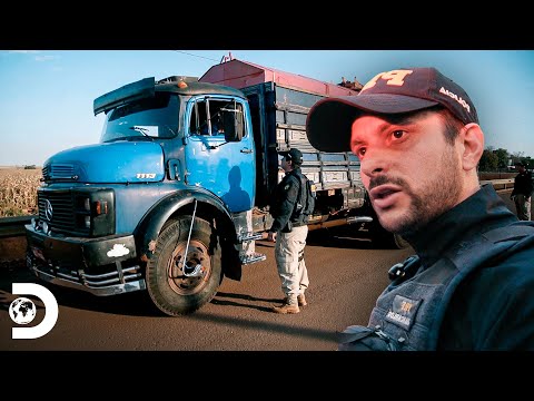 More than 3 tons of drugs in a truck | Operation Border: South America | Discovery Brazil
