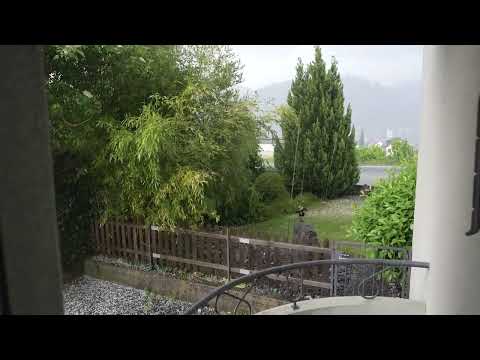 Hagelwetter in Lausen am 1 Juni 2025