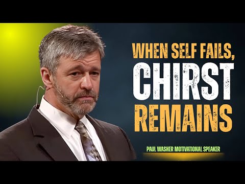 ✅My Hope is Not in Myself but in Christ||THE POWERFUL MOTIVATIONAL SPEECH BY PAUL WASHER.
