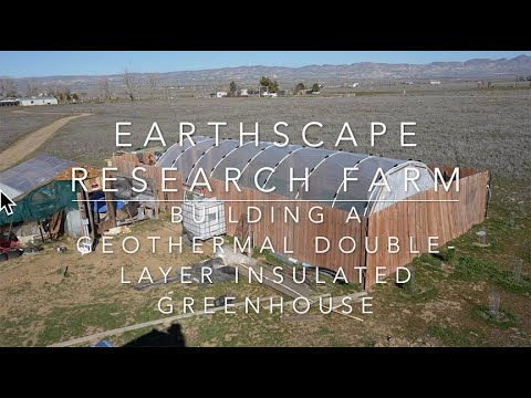 Earthscape Research Farm Geothermal Greenhouse