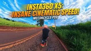Passeio de Moto Insano com Insta360 X5   5 7K Cinematic Motion Blur