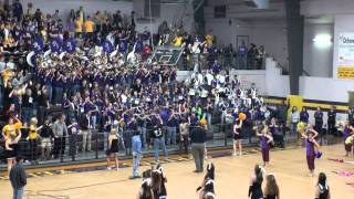 preview picture of video 'DSHS Band Plays LONG NecK at DSHS vs. Live Oak Pep Rally 10/29/2010'