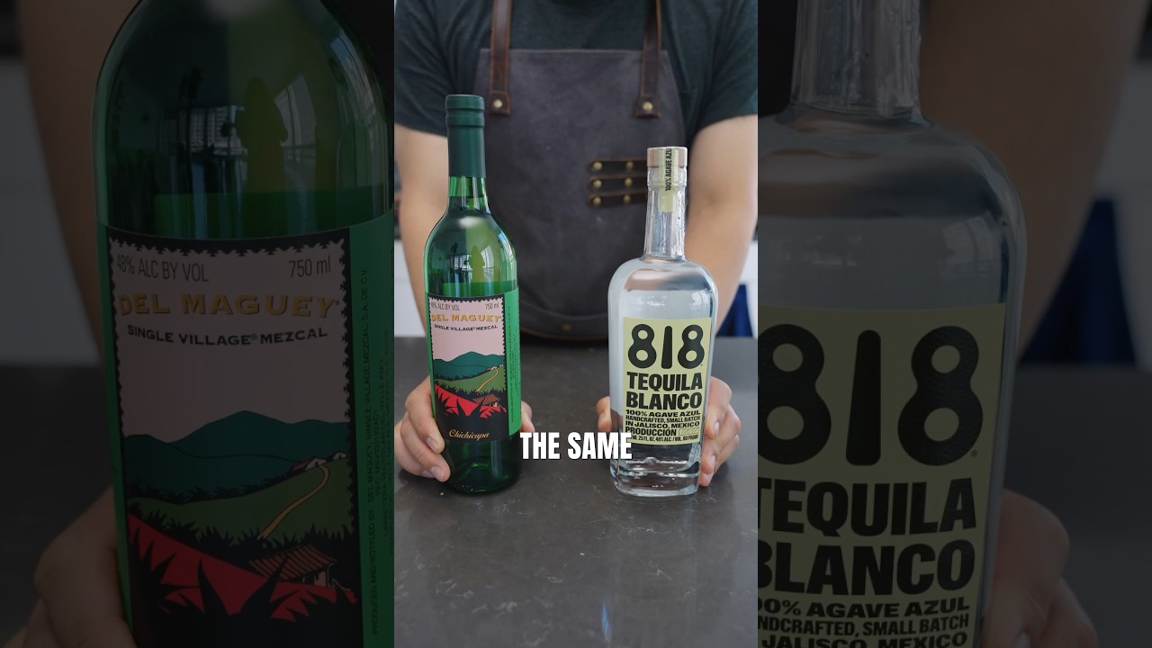 Mezcal Vs Tequila #mezcal #tequila #foodhistory