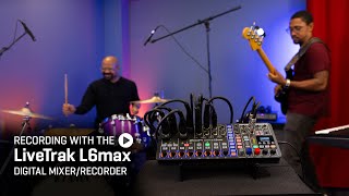 Video thumbnail for Recording with the Zoom LiveTrak L6max Digital Mixer / Recorder by ZoomSoundLab