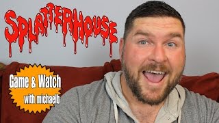 Splatterhouse (Turbo Grafx 16) Game & Watch with MichaelB