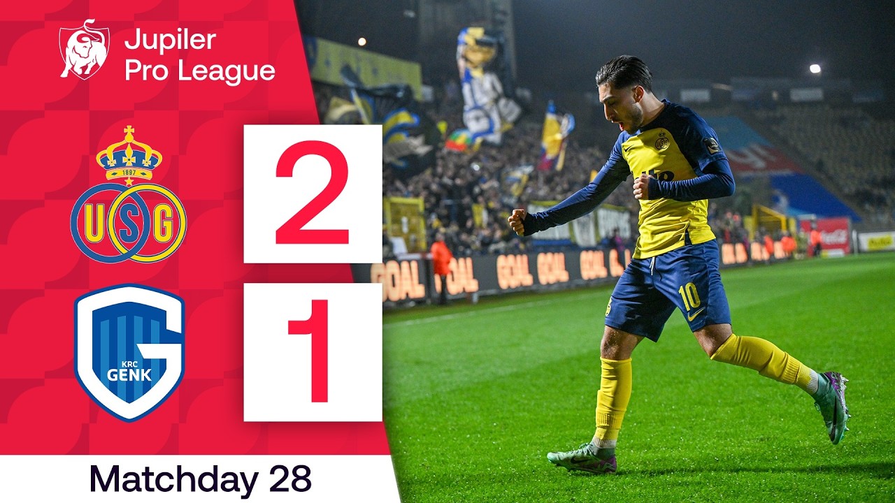 Royale Union Saint Gilloise vs KRC Genk Highlights
