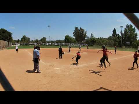 SOPHIA HUTCHISON (2025) 2-run HR to tie game vs Factory Gold 16u