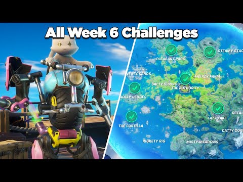 Fortnite All Week 6 Challenges Guide (Fortnite Chapter 2 Season 3)