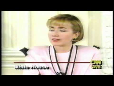 Whitewater Scandal Hillary Clinton Press Conference April 22 1994 part1