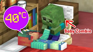 Monster School : Baby Zombie - Kind Brother | Minecraft Animation