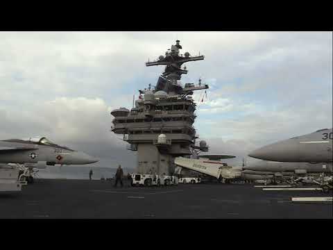 USS George H.W. Bush (CVN 77) Departs Marseille, France