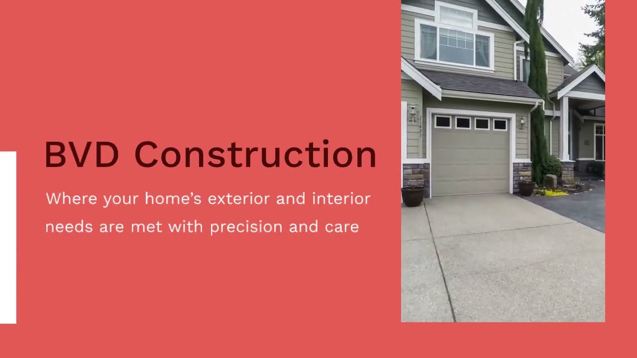 BVD Construction | Reliable Siding, Windows, Roofing & Painting Services in Tukwila