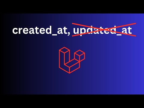 Laravel Eloquent: Use Only created_at With No updated_at