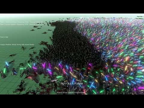 5,000 Mummy Elite vs 10,000 Jedi Ultimate Epic Battle Simulator