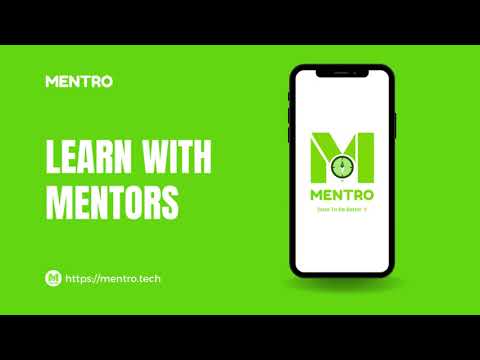Mentro - Learn with Mentors Video