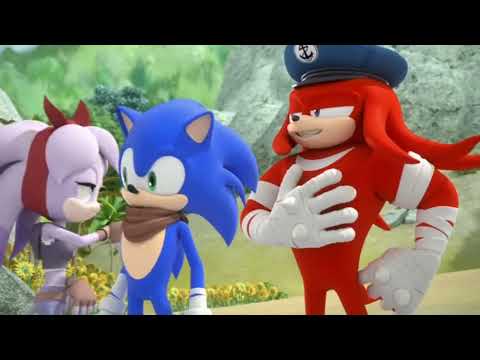 Knuckles being the best character in sonic boom