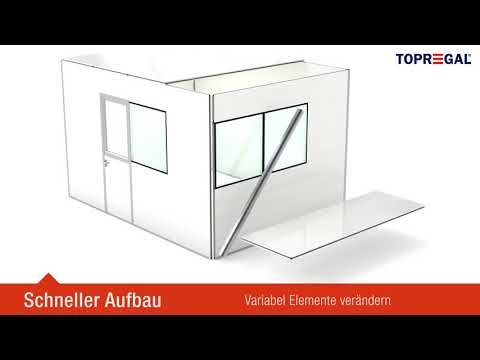 Produktvideo: PREFAB Hallenbüro