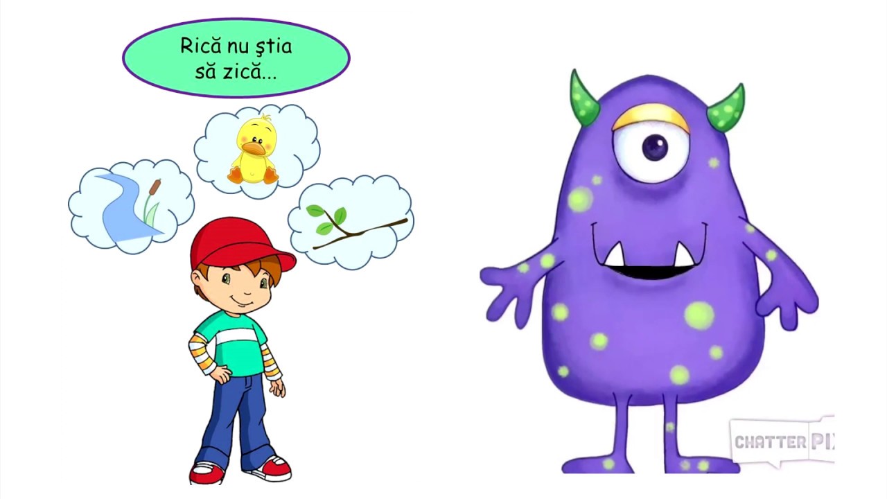Roni te înva?? sunetul R!