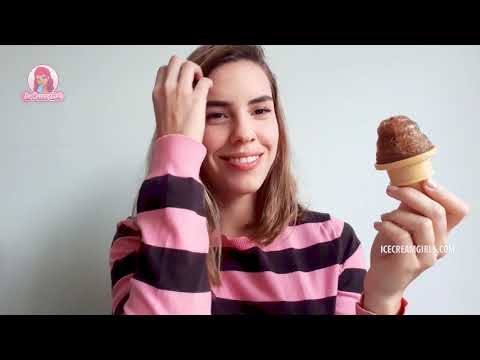 Fernanda from Venezuela eating and licking Popsicle ASMR | Ice Cream Girls 🍦