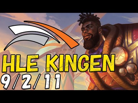 HLE Kingen カ・サンテ(K'Sante) VS ガングプランク(Gangplank) TOP patch 12.23 KR RANK