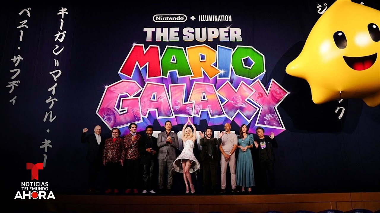 Protagonistas de 'Super Mario Galaxy' disfrutaron del Gran Premio de Japón tras estreno de la cinta