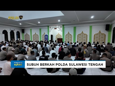 KAPOLDA SULTENG BANGUN KEDEKATAN DENGAN WARGA LEWAT SUBUH BERKAH