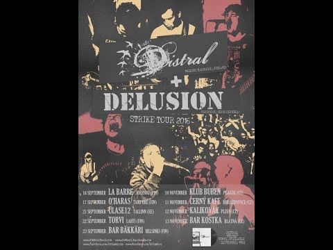 Delusion - DELUSION - New Song (official Video STRIKE TOUR 2016)