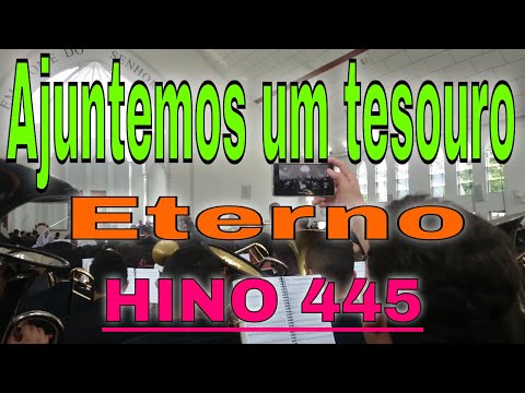 Ensaio  Bonfim Cabreúva -SP hino 445 Ajuntemos um tesouro Eterno