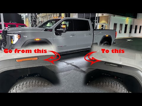 Tired of the Ugly Amber Fender Lights on Your GMC Sierra? Check out Boost Auto Parts!